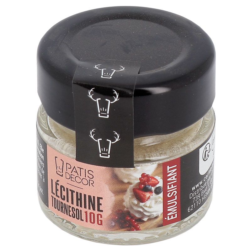 Lécithine de tournesol végétale 10 g - Patisdécor