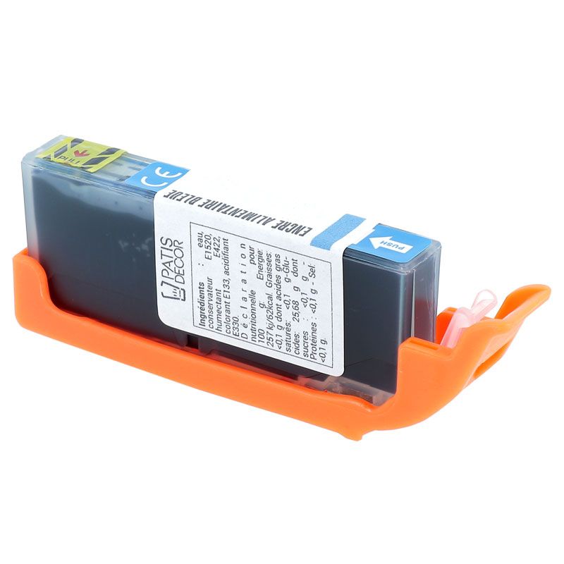 Cartouche d'encre alimentaire bleue pour imprimantes MG5750/MG5751/TS5050