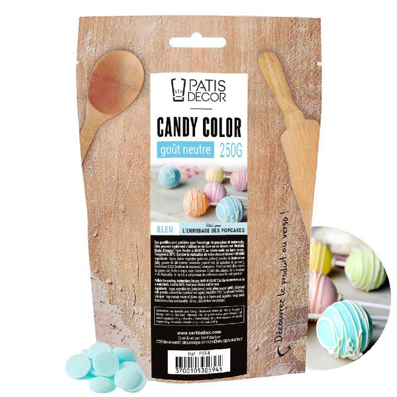 Candy Color bleus goût neutre 250 g