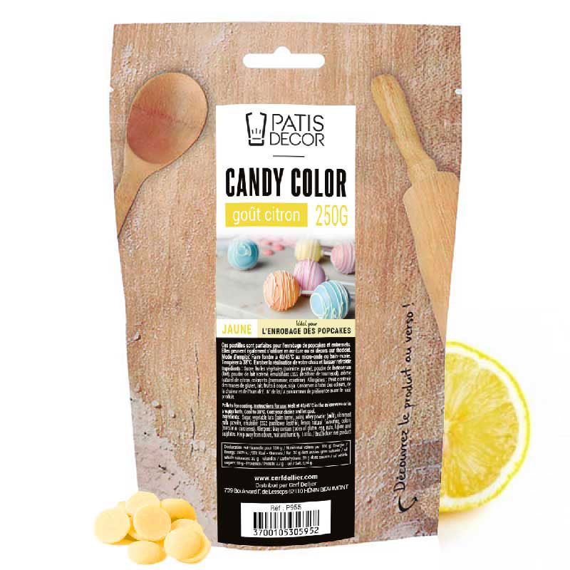 Candy Color jaunes goût Citron 250 g