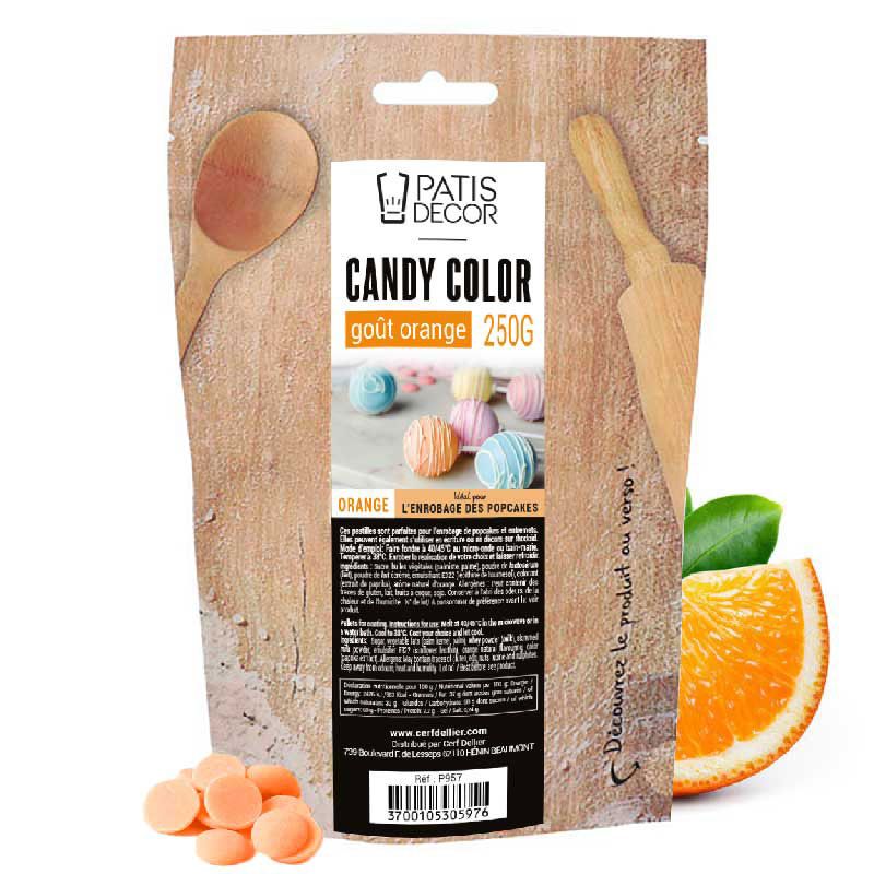 Candy Color oranges goût Orange 250 g