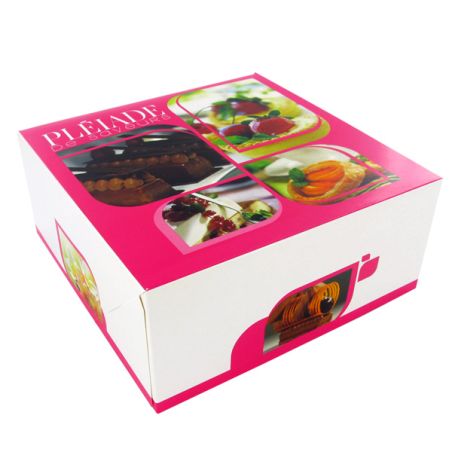 Boîtes pâtissières Anthony hauteur 10 cm (x50)