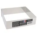 Cadre à mousse inox H 4,5 cm 16 x 16 cm Patisdécor