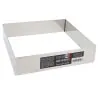 Cadre à mousse inox H 4,5 cm 20 x 20 cm Patisdécor