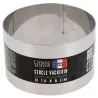 Cercle à vacherin inox H 6 cm Ø 10 cm Patisdécor