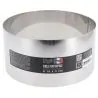 Cercle à pain surprise inox H 9 cm Ø 18 cm Patisdécor