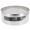 Cercle à pain surprise inox H 9 cm Ø 24 cm Patisdécor