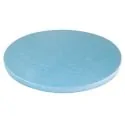 Cake Drum Rond Bleu