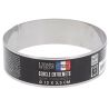 Cercle à entremets inox H 3,5 cm Ø 12 cm Patisdécor