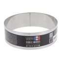 Cercle à mousse inox H 4,5 cm Ø 14 cm Patisdécor