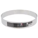 Cercle à mousse inox H 4,5 cm Ø 28 cm Patisdécor