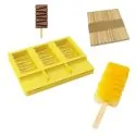 Moule à esquimaux silicone Maracaibo + 50 bâtons