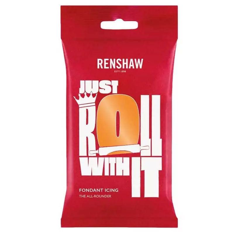 Pâte à sucre orange Renshaw 250 g