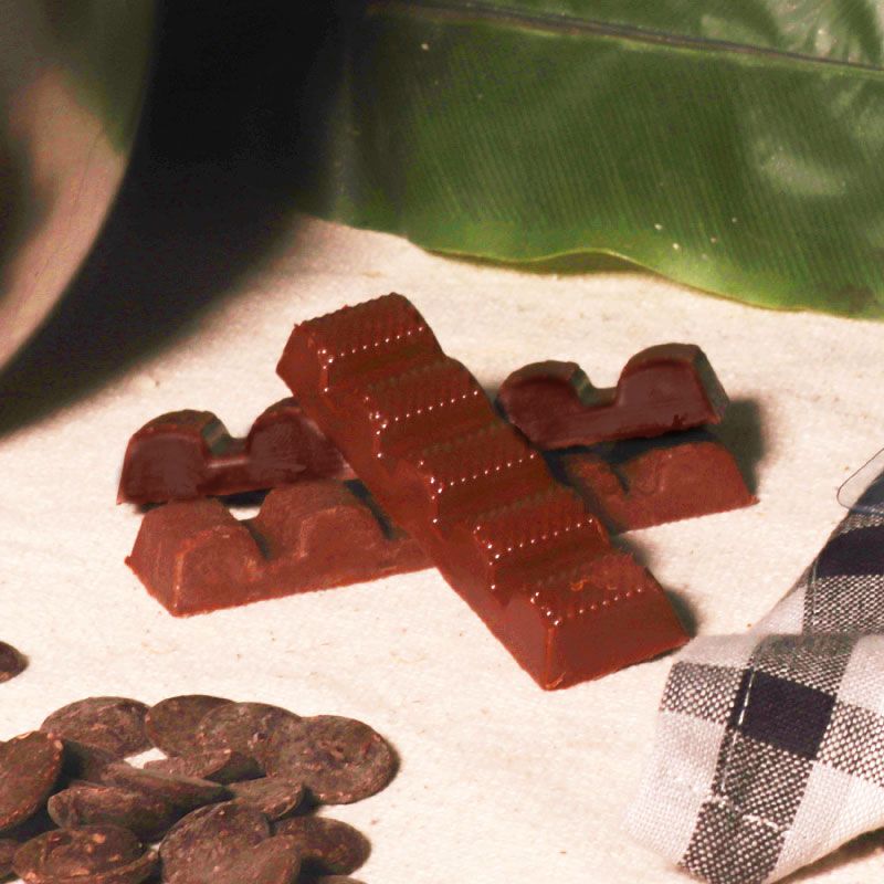 Moule chocolat en 3 parties petites barres Patisdécor