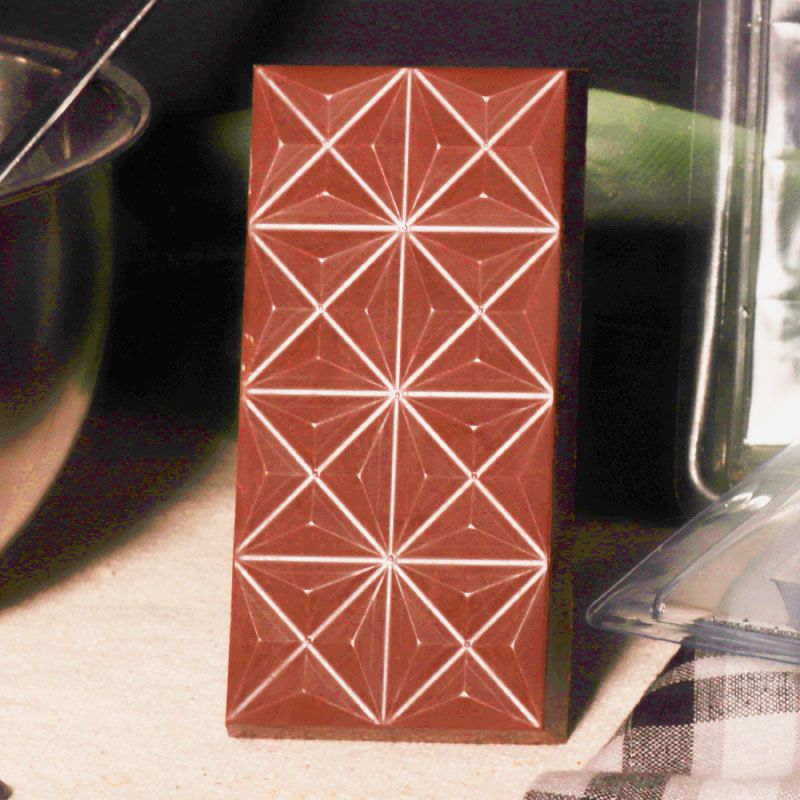 Moule chocolat en 3 parties tablette origami Patisdécor