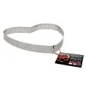 Cercle à tarte perforé coeur inox H 2 cm Ø 18 cm Patisdécor