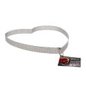 Cercle à tarte perforé coeur inox H 2 cm Ø 24 cm Patisdécor Cercle à tarte perforé coeur inox H 2 cm Ø 24 cm Patisdécor