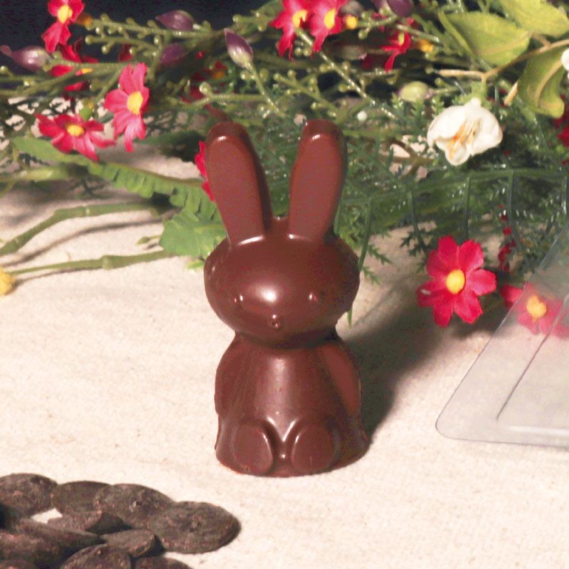 Moule chocolat en 3 parties Petits lapins Patisdécor