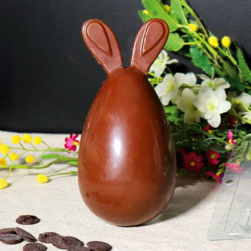 Moule chocolat en 3 parties Oeuf lapin Patisdécor