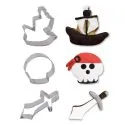 Emporte-pièce Pirates assortis Patisdécor (x3)