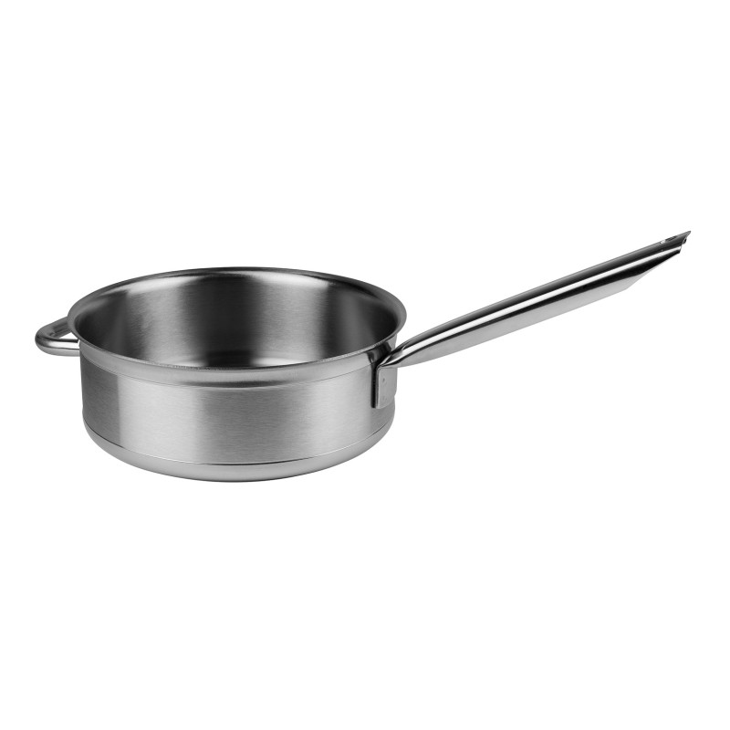 Sauteuse Evasée professionnelle inox tous feux Tradition Ø 28 cm