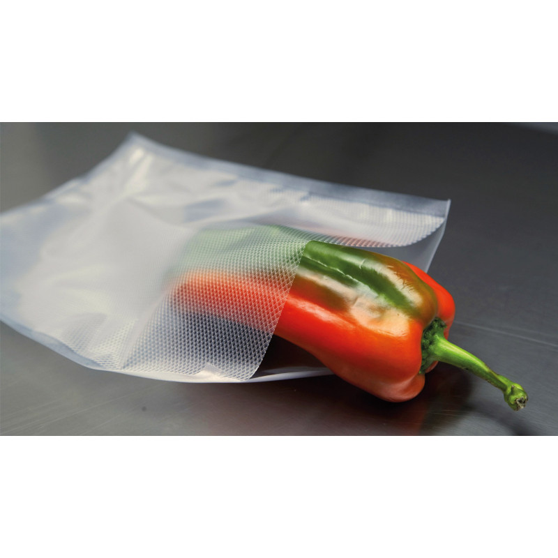 100 sacs cuisson sous vide gaufrés 15 x 30 cm