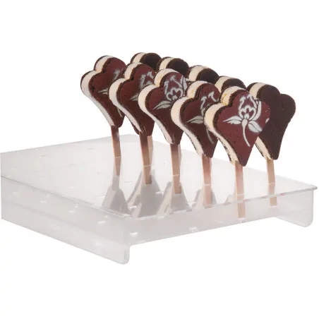 Présentoir transparent pour...