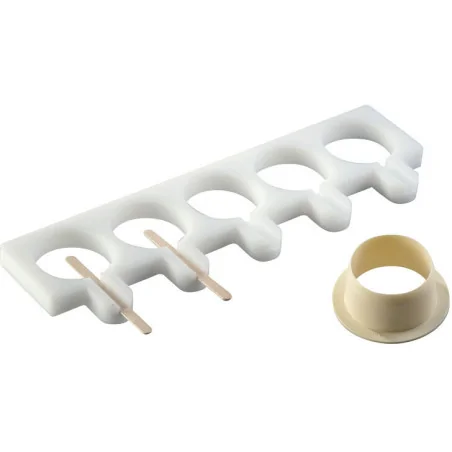 Moule à sucette glace ronde...