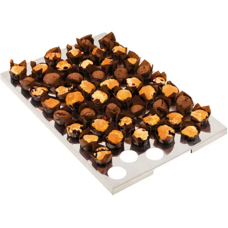 Plaque inox de calage à...