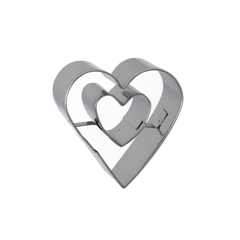 Emporte-pièce Coeur inox 4,6 cm Patisse