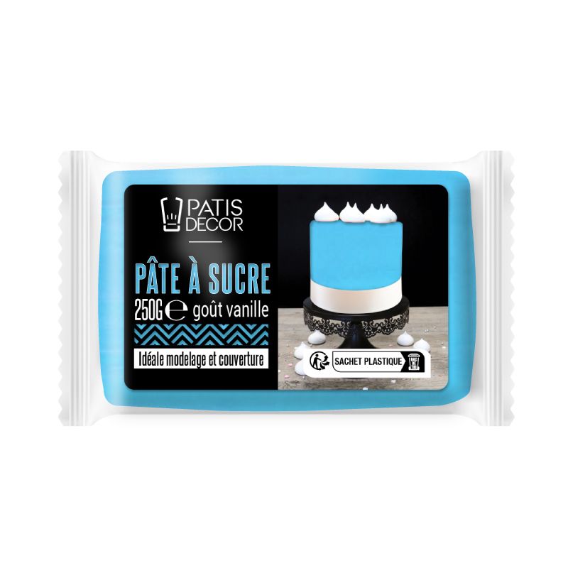 Pate a sucre Bleu extra Patisdécor 250 g vente en ligne