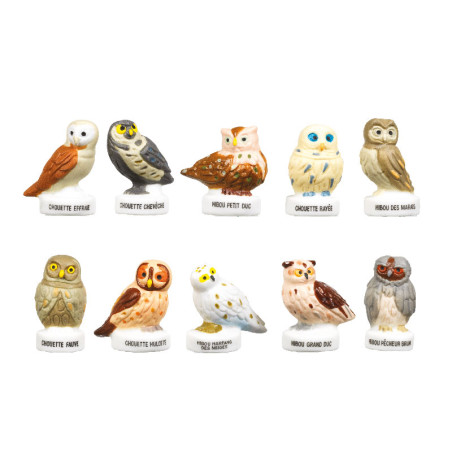 Fèves Les Hiboux et les...