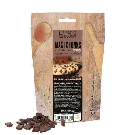 Maxi chunks de chocolat...