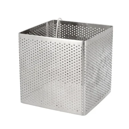 Cercle perforé carré en...