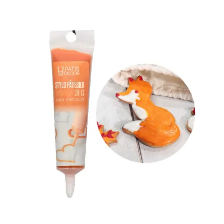 Stylo pâtissier orange goût...