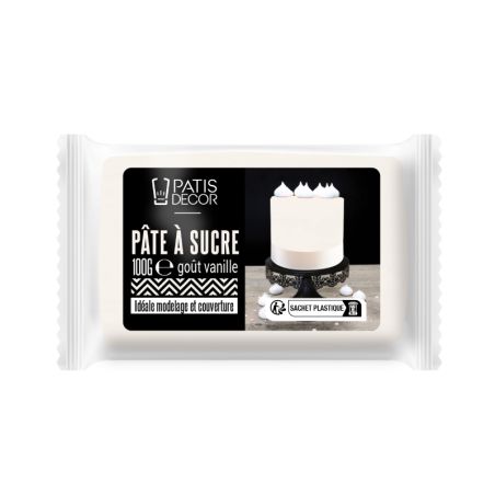 Pâte à Sucre Pitch Black 250g