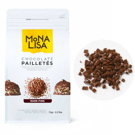 Chocolat noir parfumé au café, moulé sous forme de grain de café - 1 kg