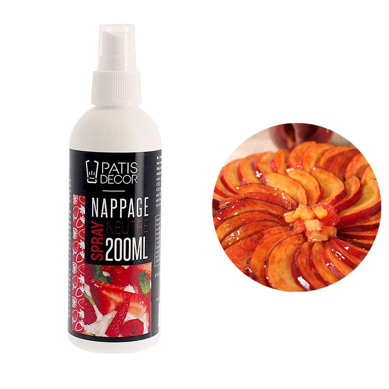 ScrapCooking - Spray Nappage Brillant Pâtisserie 75 ml - Spray Alimentaire  pour faire Briller vos Tartes, Gâteaux, Entremets, Bûches - 4276 :  : Epicerie