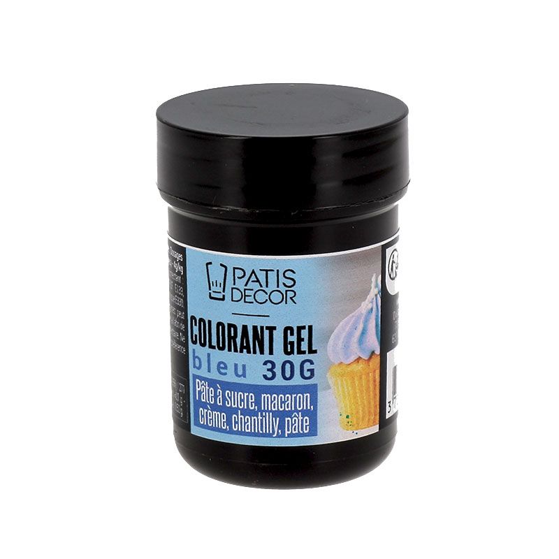 Colorant alimentaire gel bleu concentré Patisdécor