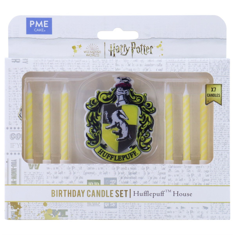 Bougie anniversaire Harry Potter - Lot de 4