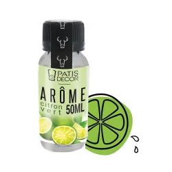 Arme alimentaire naturel Citron Vert 50 ml - Patisdcor | Cerf Dellier Arme alimentaire naturel Citron Vert 50 ml - Patisdcor | Cerf Dellier