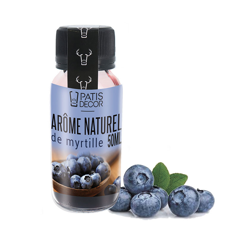 Arôme alimentaire naturel de Myrtille Patisdécor