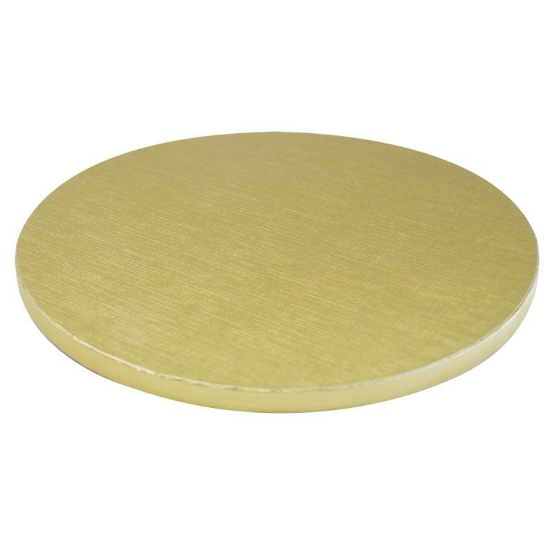 Cake Drum Rond Or Ø 17 cm Patisdécor