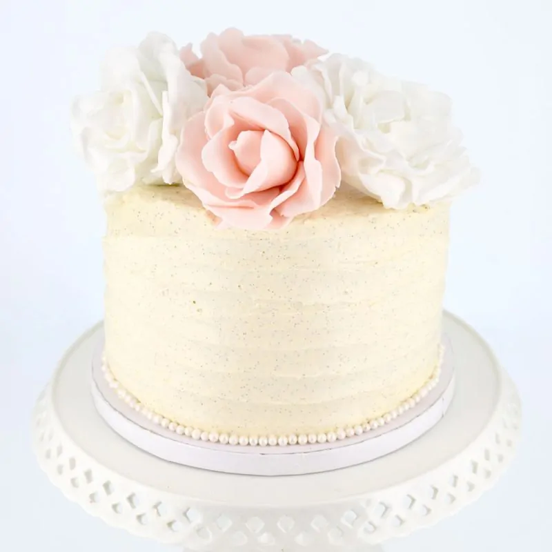 Cake Drum Rond Blanc Ø 35 cm Patisdécor