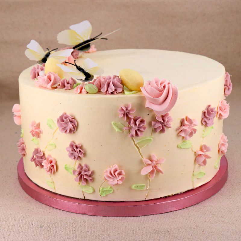 Cake Drum Rond Rose Ø 20 cm Patisdécor