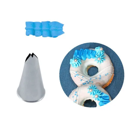 Douille décor fin "grande...