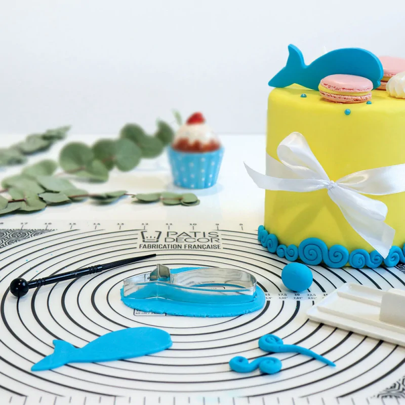 Tapis de modelage pâte à sucre 40 x 60 cm Patisdécor