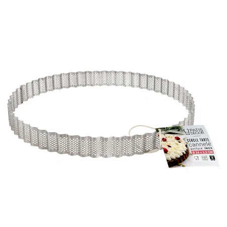 Cercle à tarte cannelé...