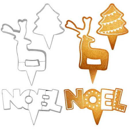 Emporte-pièces cake toppers...