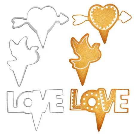 Emporte-pièces cake toppers...